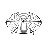 Non-stick round cake cooler Ø 30 cm