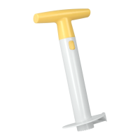 Scava, taglia e affetta  ananas a rondelle