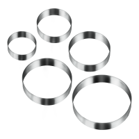 Set of cookie / bread cutters