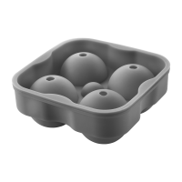 Flexible ice balls mould