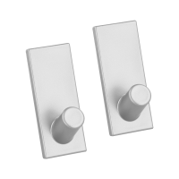 Set 2 ganci adesivi
