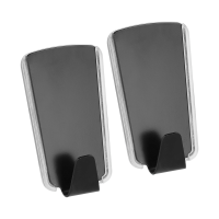 Set 2 ganci adesivi
