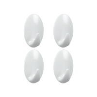 Set 4 adhesive hooks