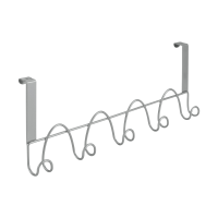 Over-the-door 5-hook bar