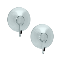Set 2 ganci a ventosa