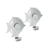 Set of 2 suction hooks