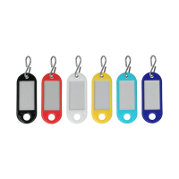 Set of 6 key identificators