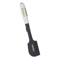 Silikonteigschaber mit Digitalthermometer