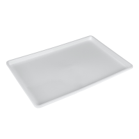 Plastic tray for dish drainers