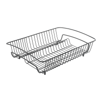 Rectangular dish drainer