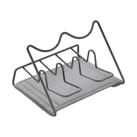 2-mug drying rack with cap holders