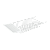Over the sink dish drainer