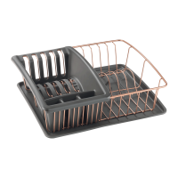 Scolapiatti con bacinella e vaschetta (3 pz)