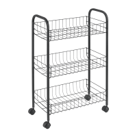 3-tier rolling cart