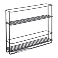 Porta spezie scorrevole a 2 piani