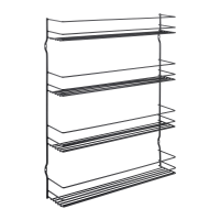 Mensola porta spezie 4 piani
