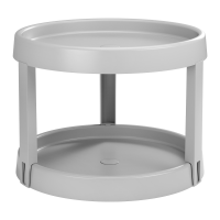 Organizer cucina portaspezie<br>girevole 2 piani