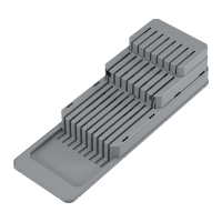 Organizer portacoltelli regolabile