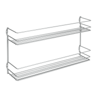 Mensole porta spezie 2 piani