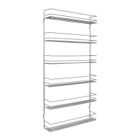 Mensola porta spezie 6 piani