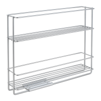 Porta spezie scorrevole a 2 piani