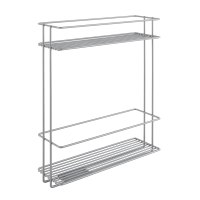 Mensola sottolavello scorrevole a 2 piani