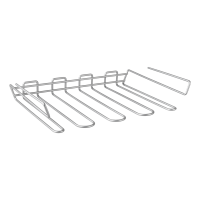 Undershelf wine glass holder