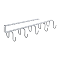 Undershelf multi hooks