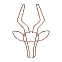 Antelope shape wall hanger