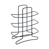 Vertical wine bottle holder