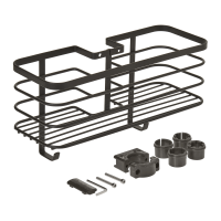 Basket for shower pole