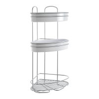 Mensola angolare 3 piani