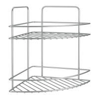 Mensola angolare 2 piani