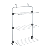 Over shower-door laundry airer